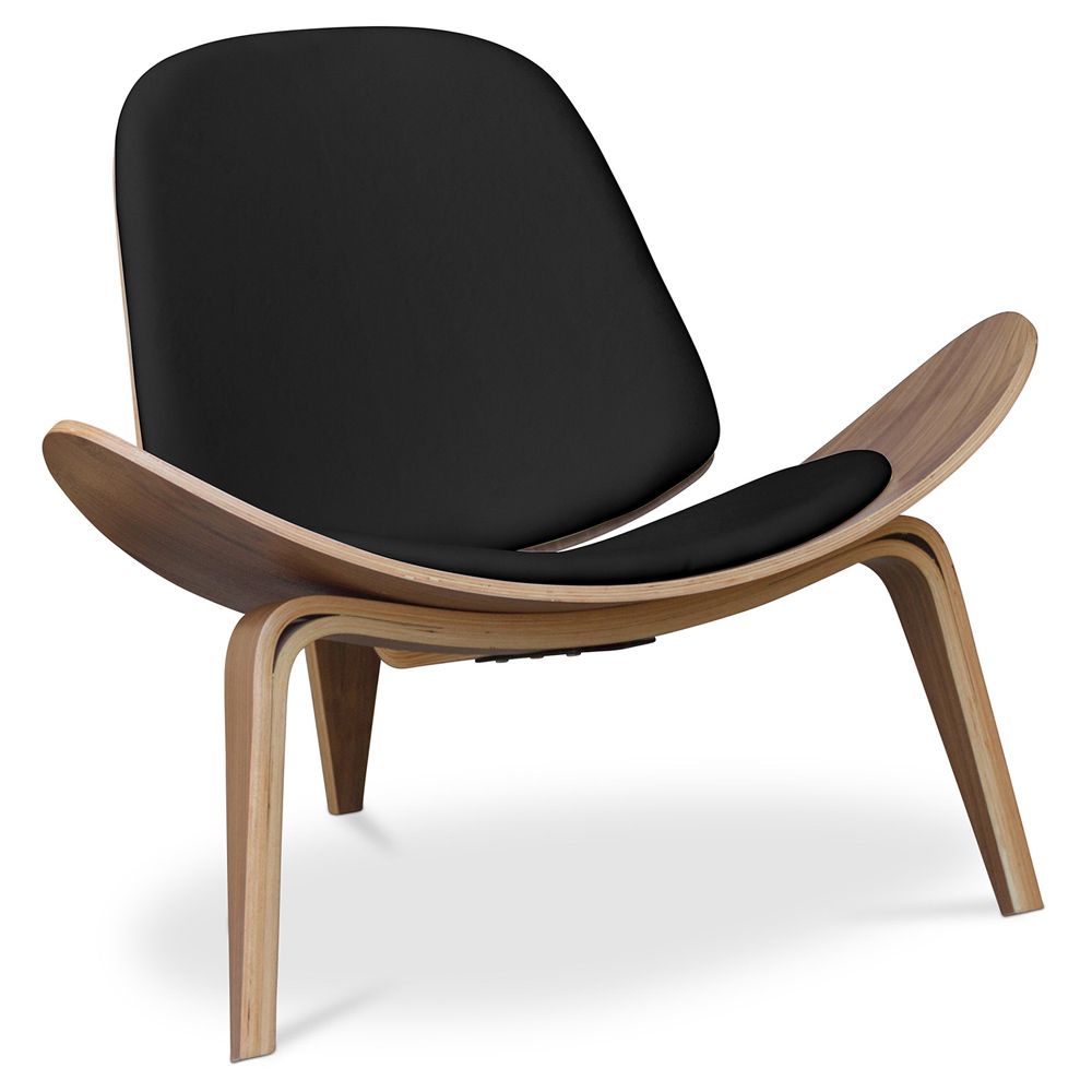 Scandinavisch design fauteuil - Leren bekleding - Lucy image 8