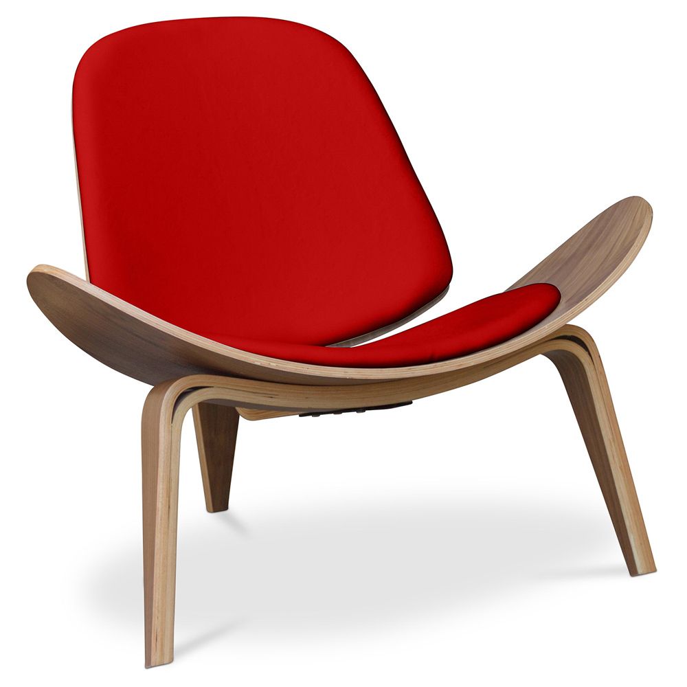 Scandinavisch design fauteuil - Leren bekleding - Lucy image 8