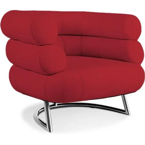 Design Fauteuil - Gestoffeerd in Leder - Bivendun image 8
