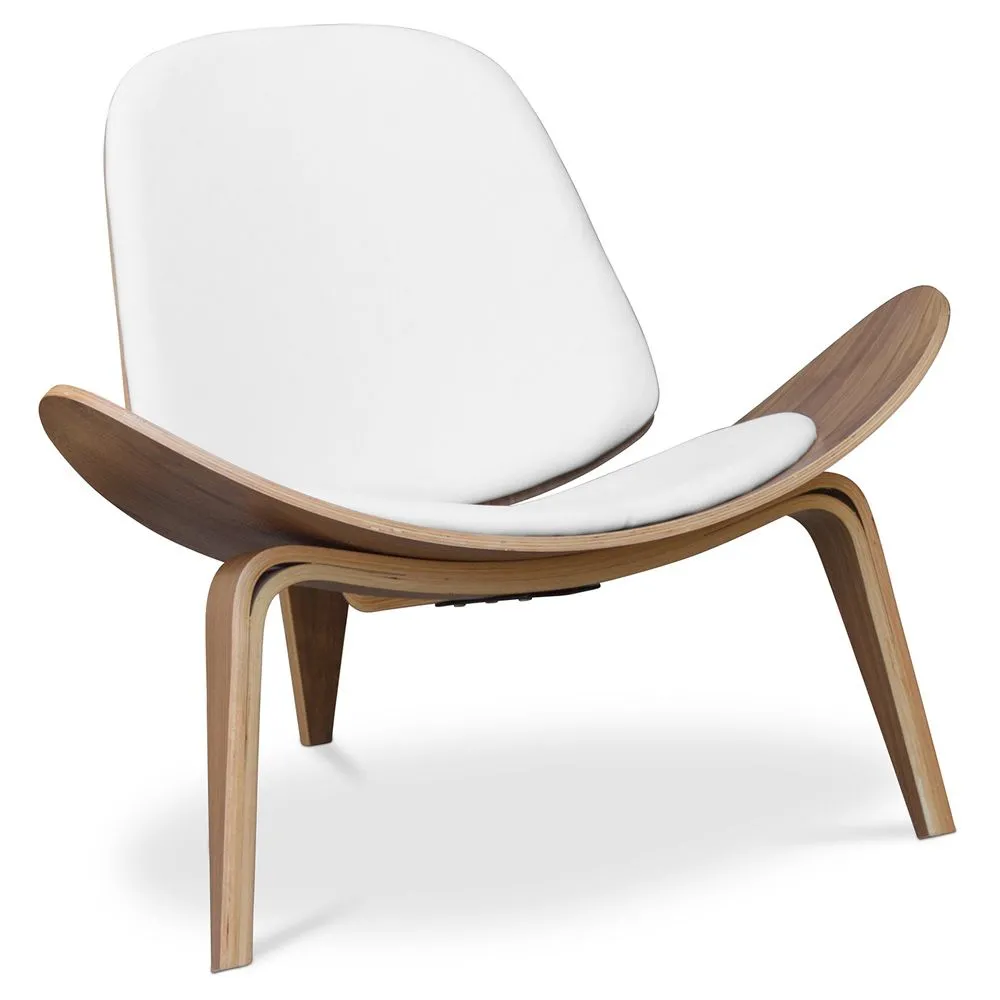 Scandinavisch design fauteuil - Leren bekleding - Lucy image 8