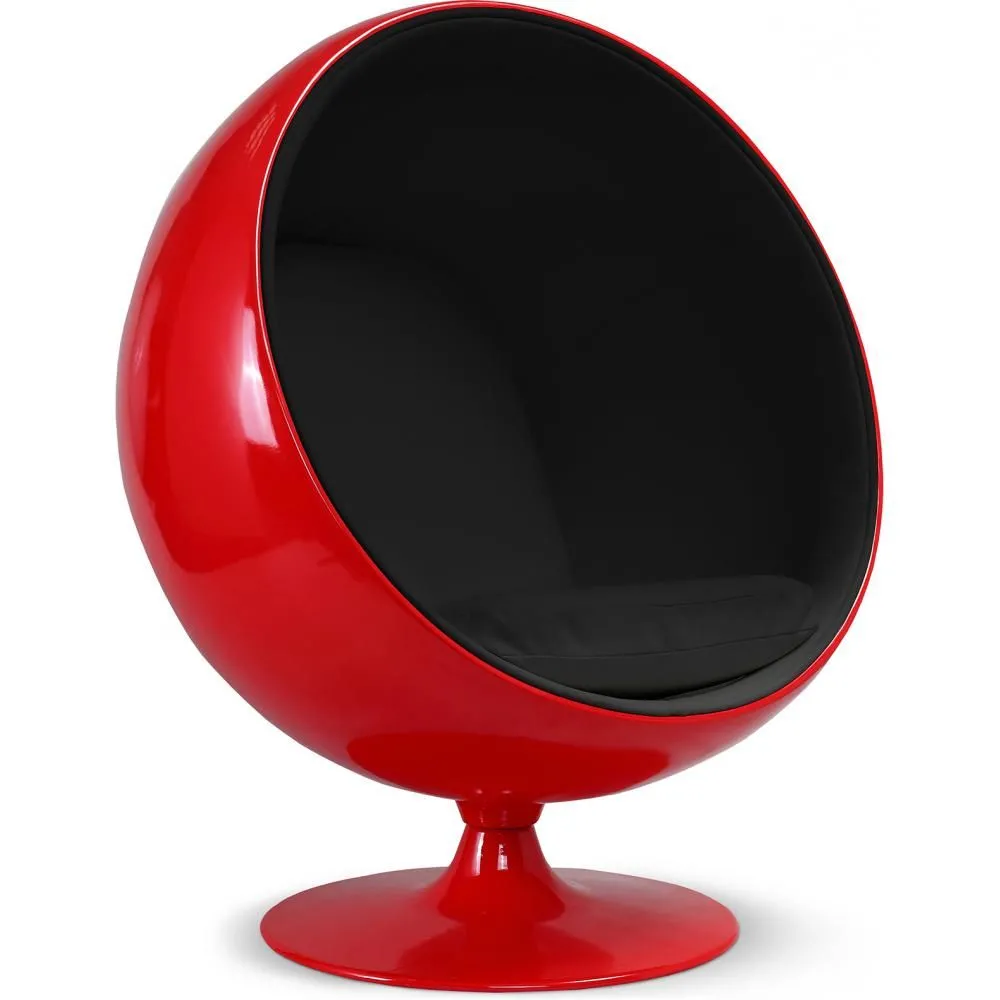 Bola Design Fauteuil - Gestoffeerd in kunstleer - Baller image 8