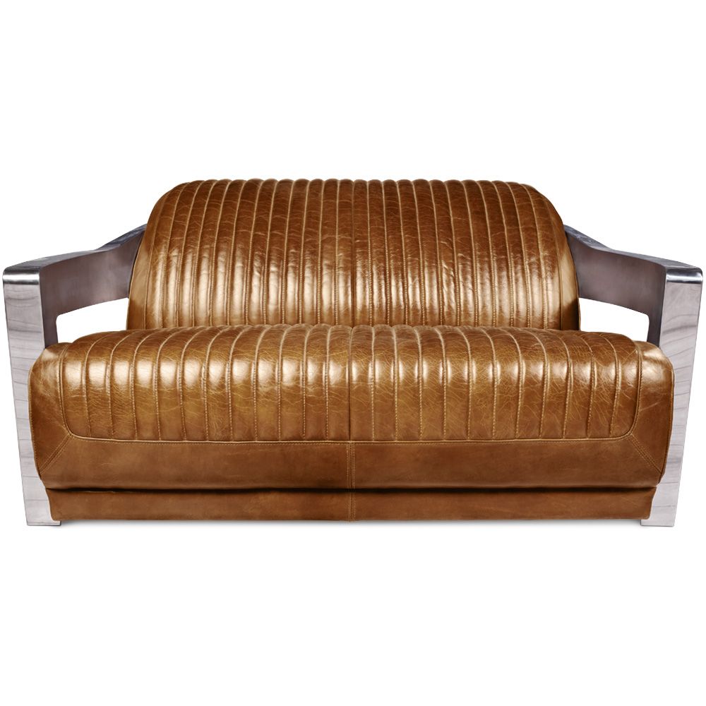 Lederen Gestoffeerde Sofa - 2 zits - Churchill image 8