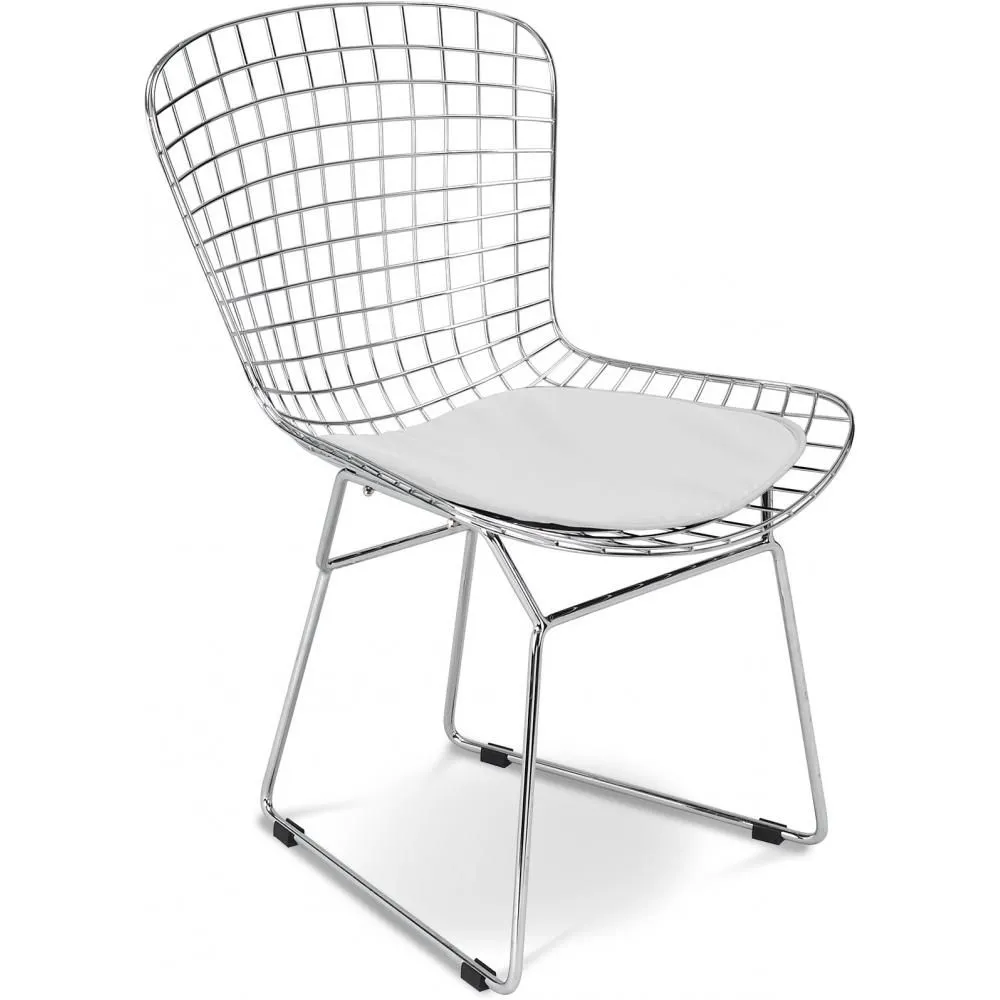 Stalen eetkamerstoel - Grid Design - Lived image 8