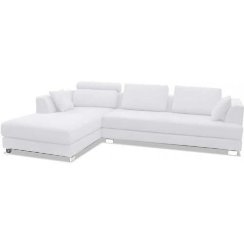 3-zits gestoffeerde chaise lounge - stoffen bekleding - Boretti image 8