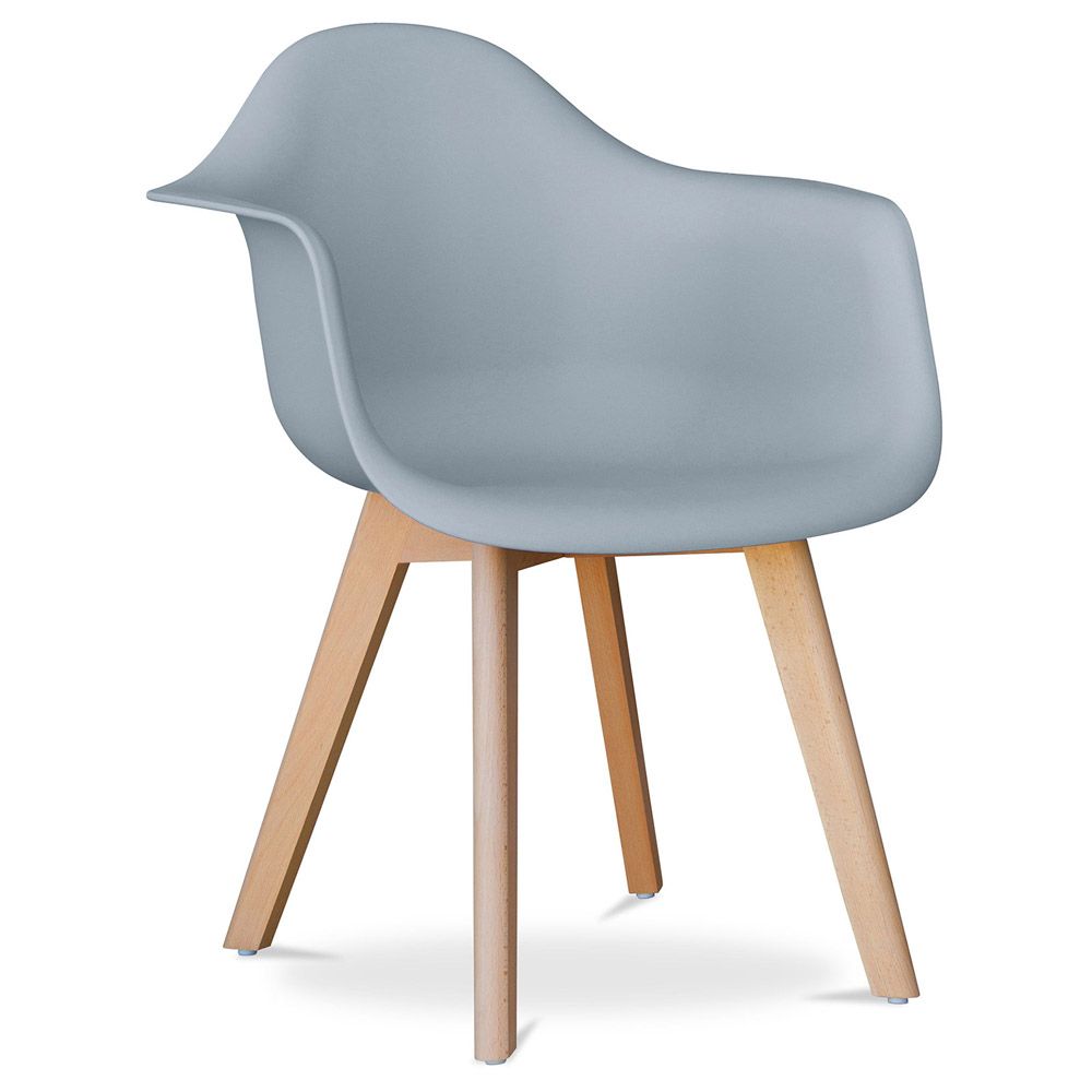 Eetkamerstoel met armleuningen - Scandinavische stijl - Dominic image 8