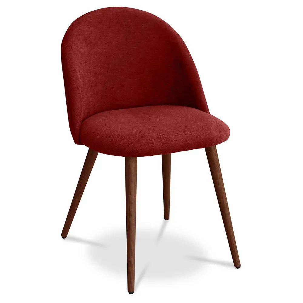 Eetkamerstoel - kruk Bekleed - Scandinavische Stijl - Evelyne image 8