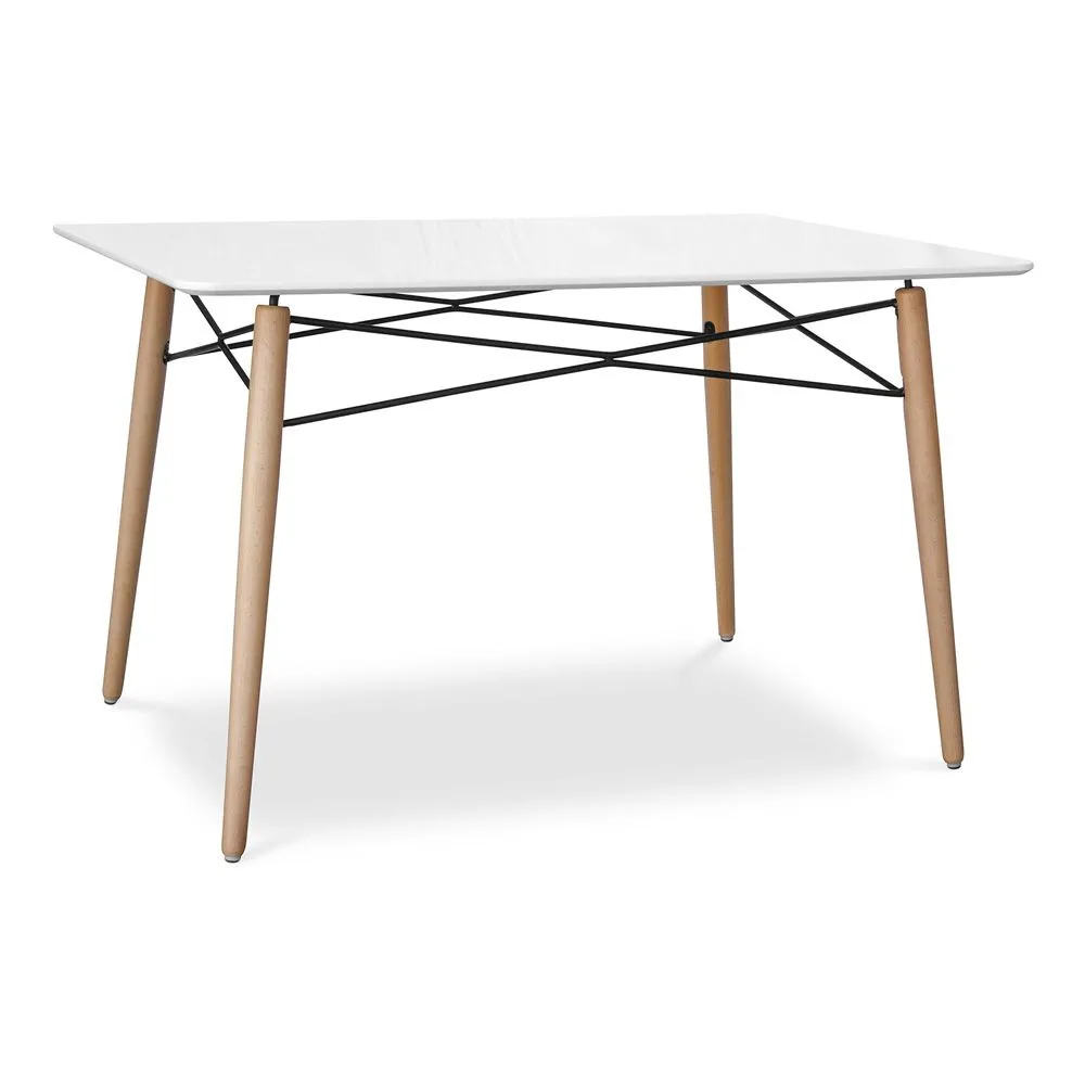 Rechthoekige eettafel - Scandinavisch ontwerp - Hout - Deswick image 8