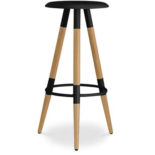 Houten barkruk - Scandinavisch ontwerp - Matu image 8