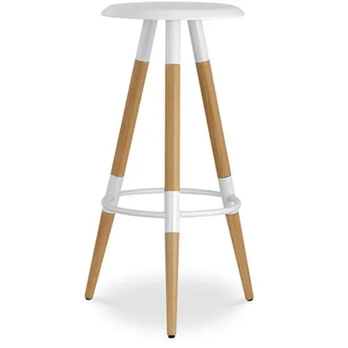 Houten barkruk - Scandinavisch ontwerp - Matu image 8