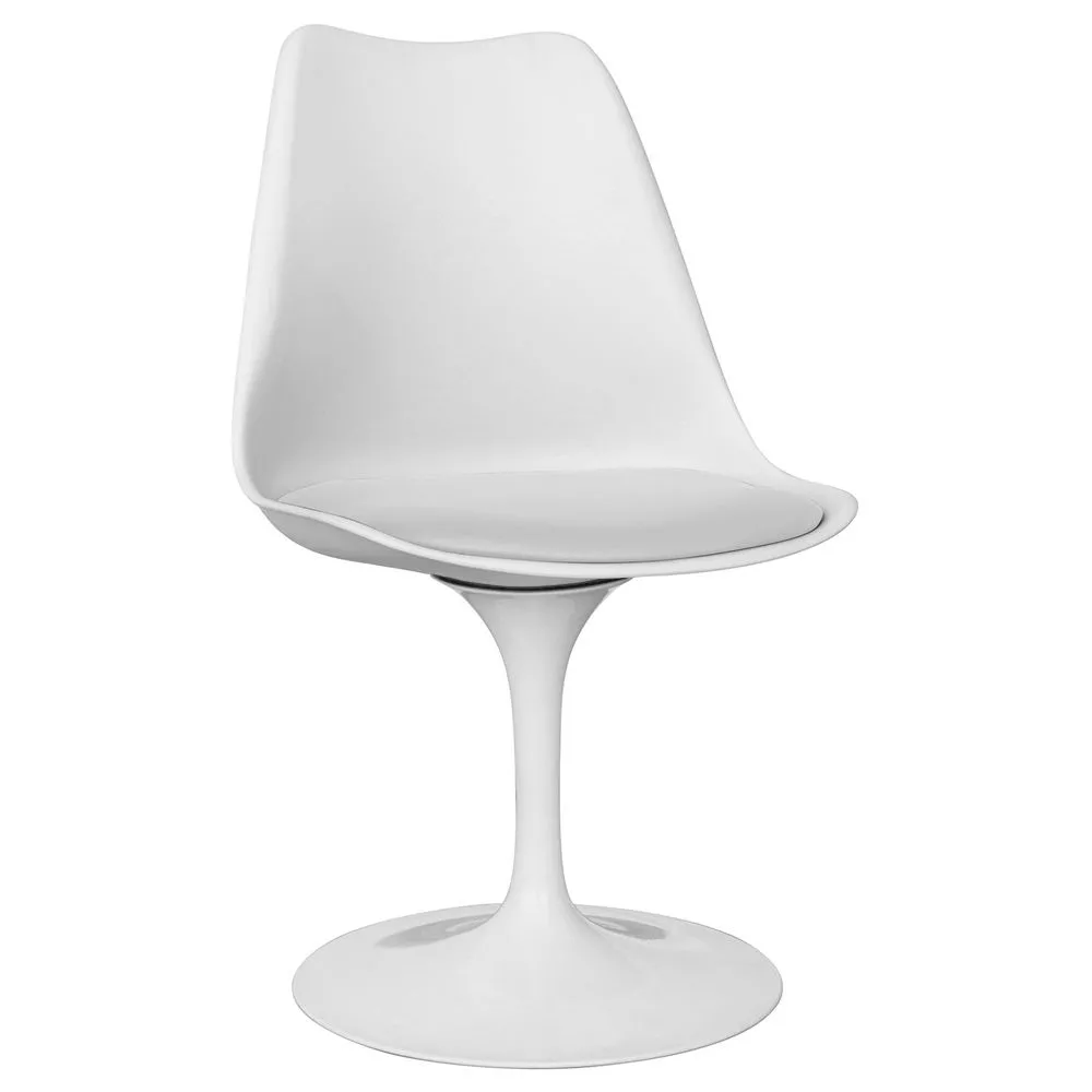 Eetkamerstoel - Witte draaistoel - Tulip image 8