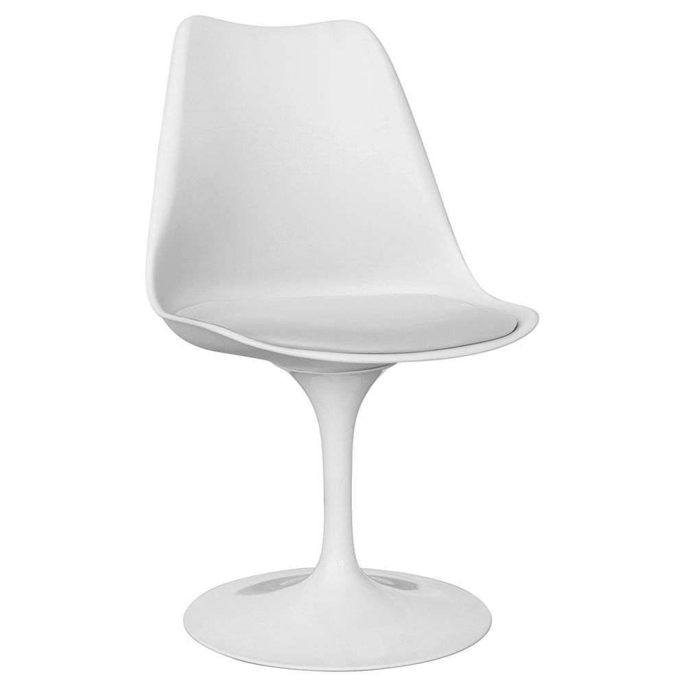 Eetkamerstoel - Witte draaistoel - Tulip image 8