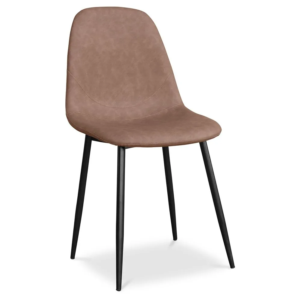 Eetkamerstoel - Gestoffeerd kunstleer - Faby image 8