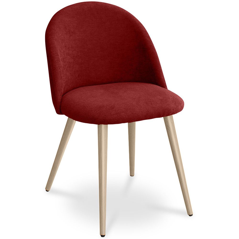 Eetkamerstoel - kruk Gestoffeerd - Scandinavische Stijl - Evelyne image 8