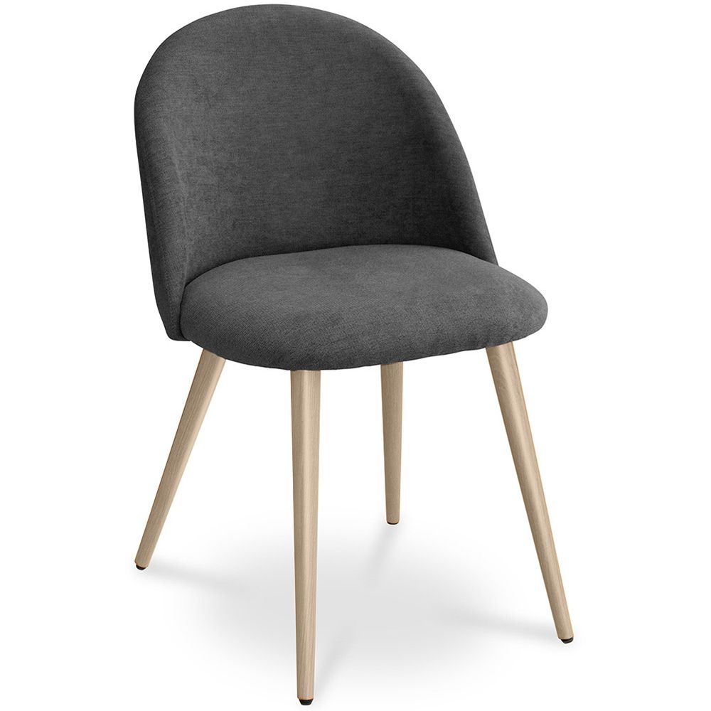 Eetkamerstoel - kruk Gestoffeerd - Scandinavische Stijl - Evelyne image 8