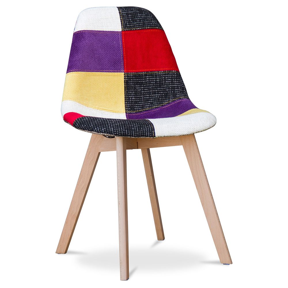 Eetkamerstoel - bekleed met patchwork - Tessa image 8