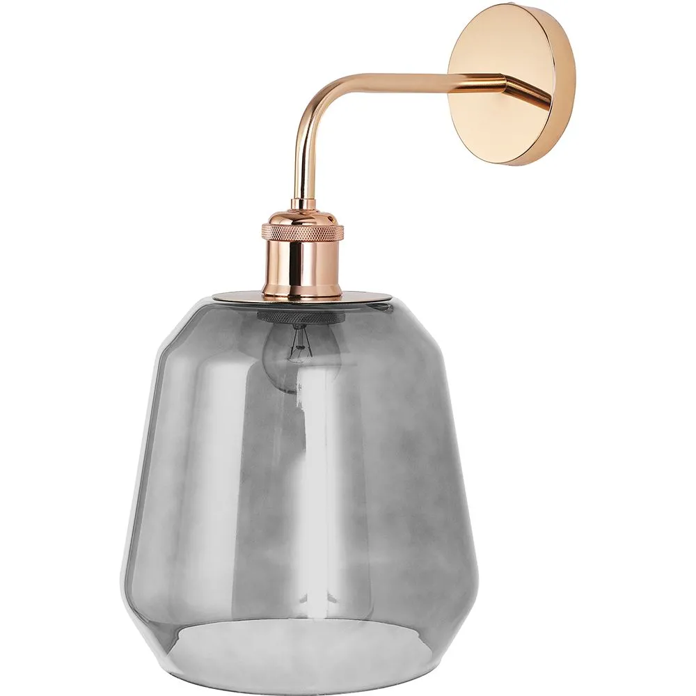 Wandlamp - Glazen lampenkap - Alessia image 8