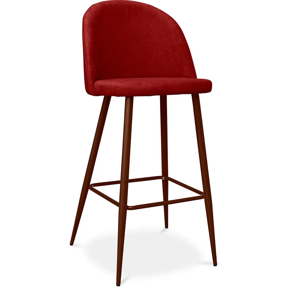 Stoffen beklede kruk - Scandinavisch ontwerp - 76cm - Evelyne image 8
