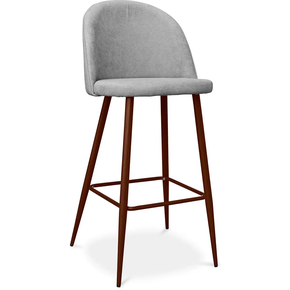 Stoffen beklede kruk - Scandinavisch ontwerp - 76cm - Evelyne image 8