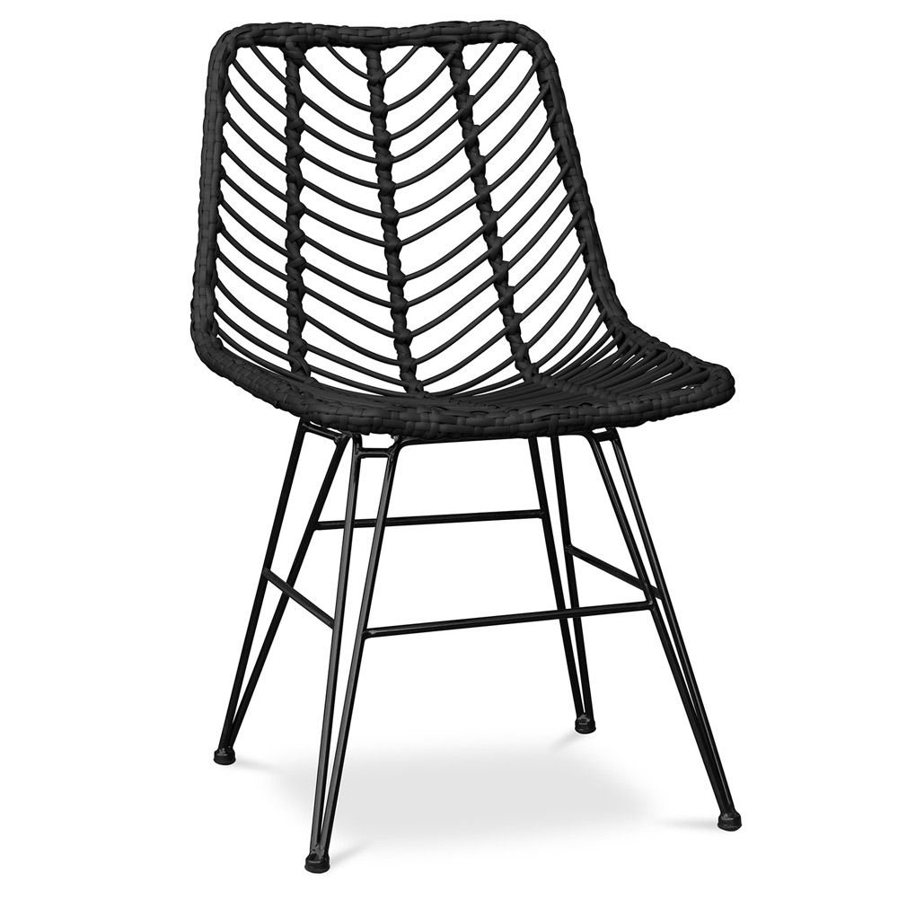 Rotan Eetkamerstoel - Boho Stijl - Mia image 8