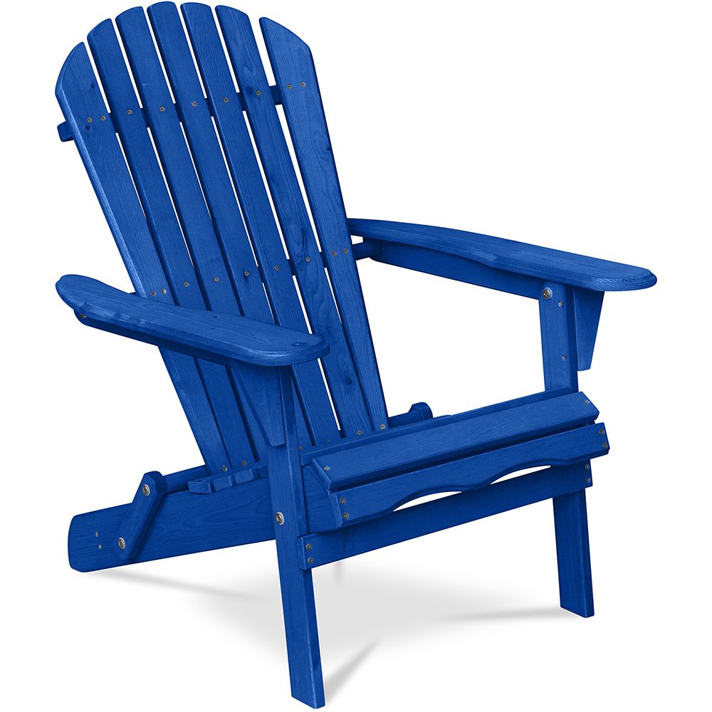 Houten buitenstoel met armleuningen - Adirondack tuinstoel - Adirondack image 8
