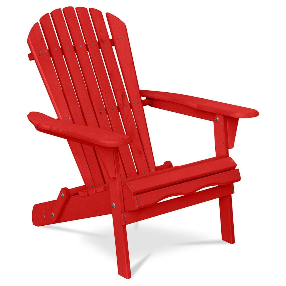 Houten buitenstoel met armleuningen - Adirondack tuinstoel - Adirondack image 8