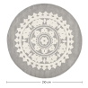 Ronde Design Vloerkleed - Wol - 210cm - Romanty image 7