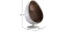Egg Design Fauteuil - Aviator Stijl - Gestoffeerd in Kunstleer - Eny image 7