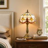 Tiffany Tafellamp - Woonkamerlamp - Vintage image 7
