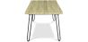 Rechthoekige eettafel - Industrieel - Hout & Metaal - 150cm - Hairpin image 7