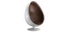 Egg Design Fauteuil - Aviator Stijl - Gestoffeerd in Kunstleer - Eny image 7