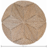 Ronde juten tapijt - Boho Bali - 150 CM - Gabba image 7