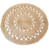 Ronde juten tapijt - Boho Bali - 120 CM - Ilya image 7