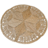 Ronde juten tapijt - Boho Bali - 120 CM - Bilú image 7
