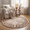Ronde juten tapijt - Boho Bali - 120 CM - Bilú image 7