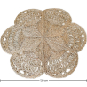 Ronde juten tapijt - Boho Bali - 120 CM - Niluh image 7