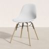 Eetkamerstoel - Scandinavisch Design - Houten Poten - Set van 2 - Skögur image 7