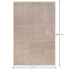 Groot Tapijt met Eigentijds Modern Ontwerp - Beige (290x200 cm) - Rococo image 7