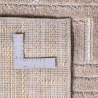 Groot Tapijt met Eigentijds Modern Ontwerp - Beige (160x230 cm) - Rococo image 7