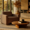 Fauteuil Bekleed Met Fluwelen Corduroy – Modern Design - November image 7
