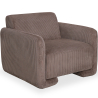Fauteuil Bekleed Met Fluwelen Corduroy – Modern Design - November image 7