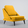 Fluwelen Gestoffeerde Fauteuil - Scandinavische Stijl - Velvet Lounge image 9