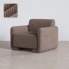 Fauteuil Bekleed Met Fluwelen Corduroy – Modern Design - November image 9
