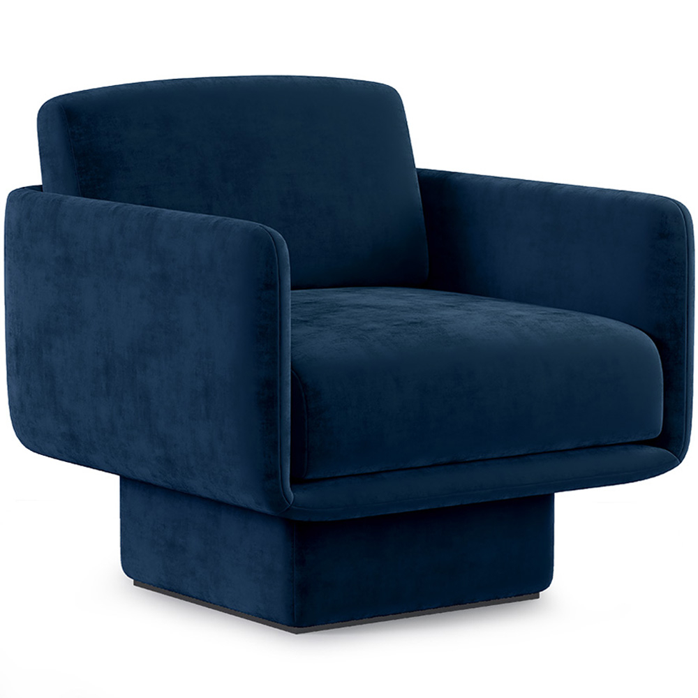 Fluwelen beklede fauteuil - Jackson image 8