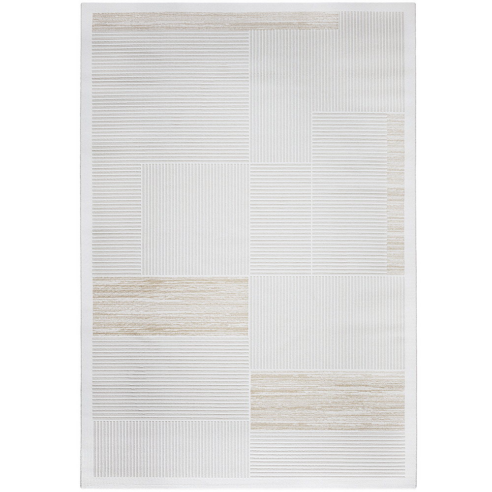 Groot Tapijt met Eigentijds Modern Ontwerp - Beige (290x200 cm) - Pestra image 8