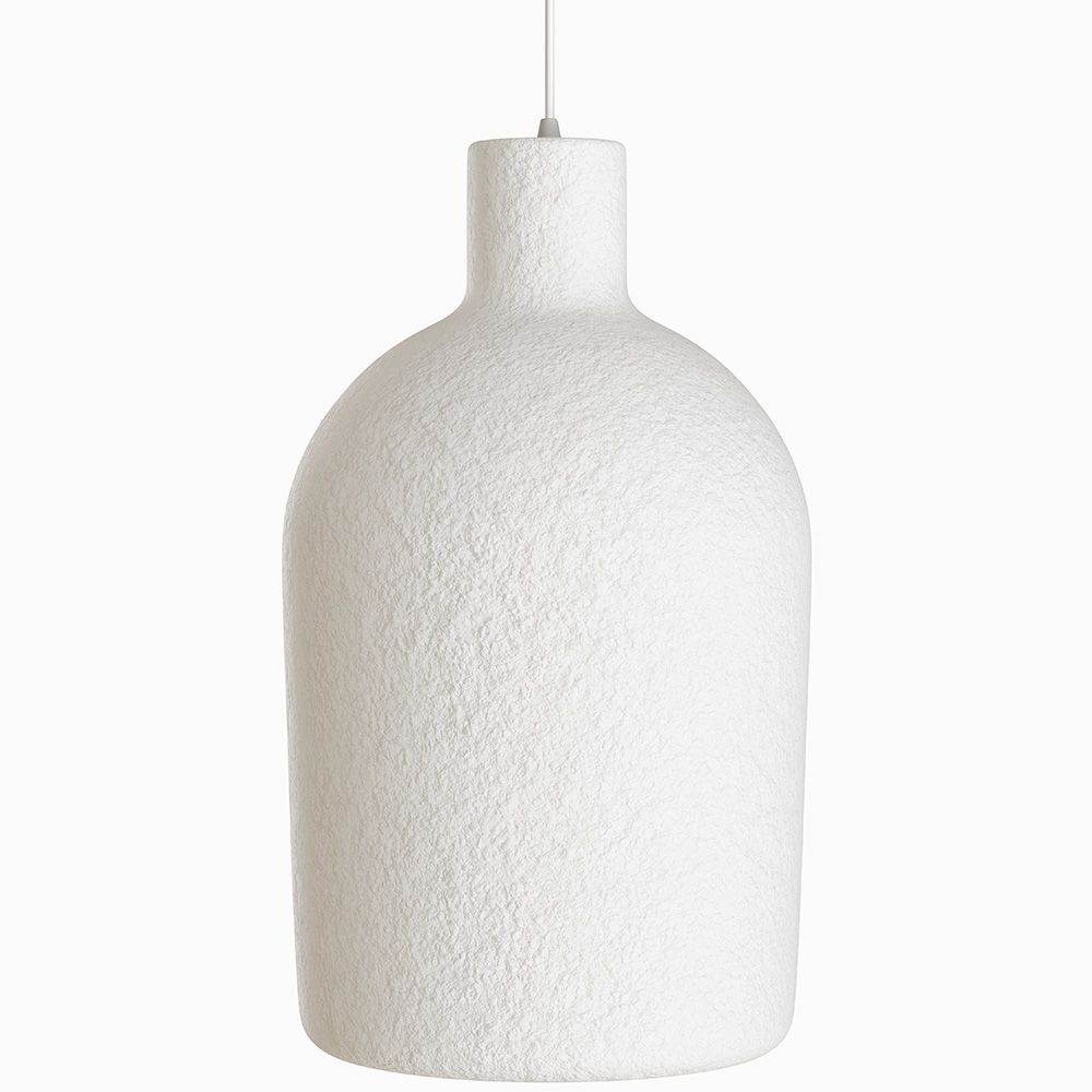 Hanglamp - Minimalistisch ontwerp - Steen-effect afwerking - Sinur II image 8