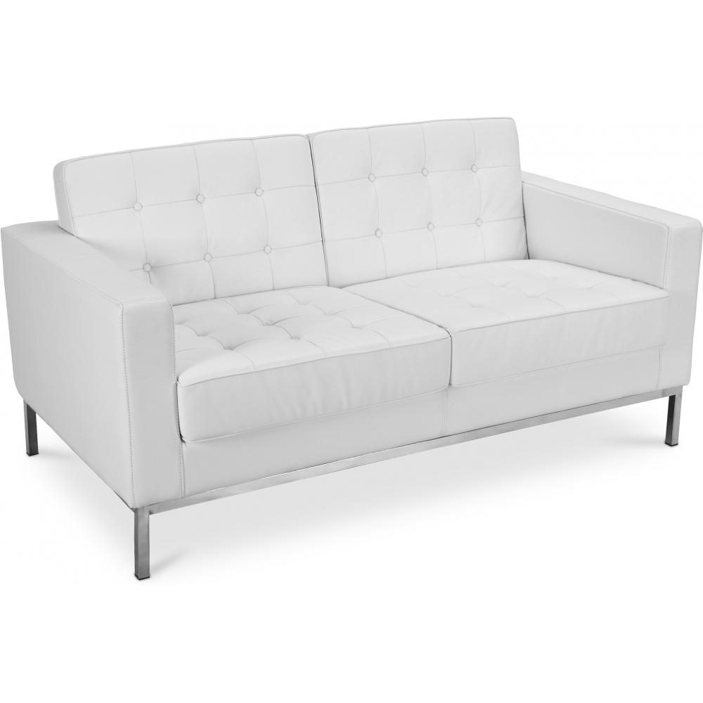 Lederen Gestoffeerde Sofa - 2 zits - Konel image 8
